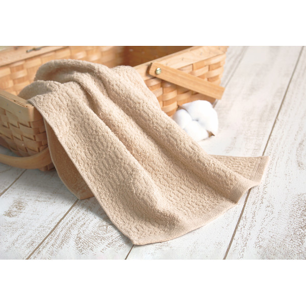 くらし想い　オーガニックコットン　スリムバス・スリムフェイスタオルセットのサムネイル画像1