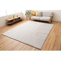 抗菌防臭ラビットファーラグ グレー 