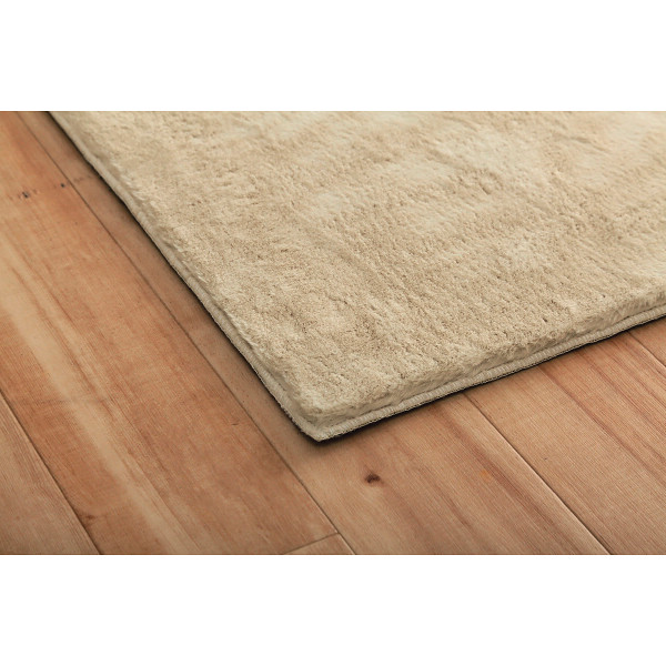 抗菌防臭ラビットファーラグ ベージュのサムネイル画像1