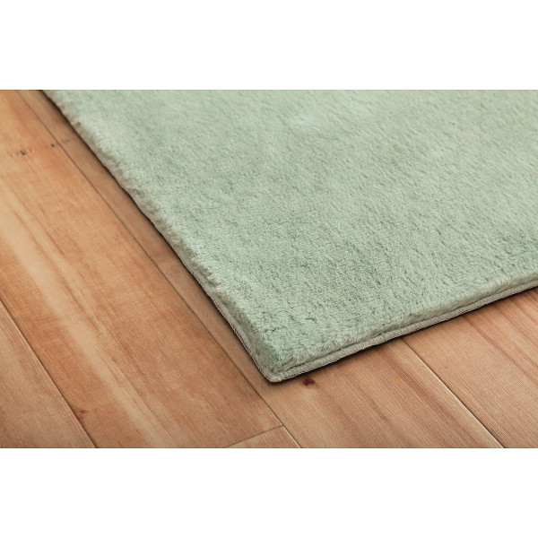 抗菌防臭ラビットファーラグ グリーンのサムネイル画像1