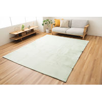 抗菌防臭ラビットファーラグ グリーン 