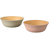 アースカラー　すくえるボウル２点セット