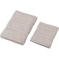 泉州＋ｅｃｏタオル　バス・フェイスタオルセット