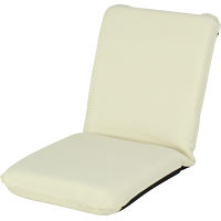 コンパクト座椅子 アイボリー 