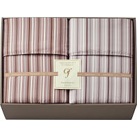 グランフランセヌーベル　ウォッシャブル合掛けふとん２枚セット