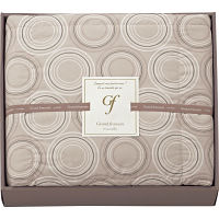 グランフランセヌーベル　ウォッシャブルダウンケット グレージュ 