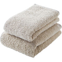 グランフランセヌーベル　オーガニックコットン　ロングパイル　バス・スリムバスタオ