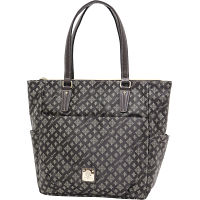 クリスチャンオリビエ　トートバッグ チョコ 