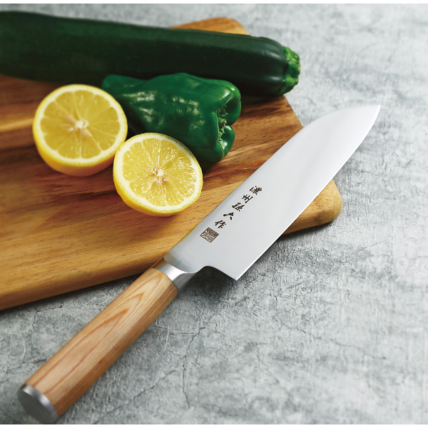 濃州孫六作　スタイリッシュナチュラル包丁３本セットのサムネイル画像1