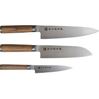 濃州孫六作　スタイリッシュナチュラル包丁３本セット