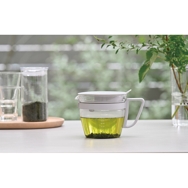 ハリオ　お手軽ティーポット　マルティ ペールグレーのサムネイル画像1