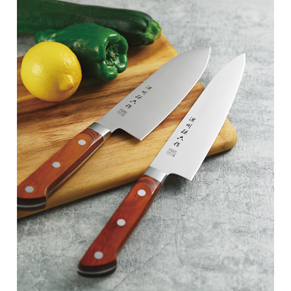濃州孫六作　料理包丁２本セットのサムネイル画像1
