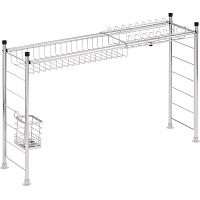 伸縮式シンク上水切りラック