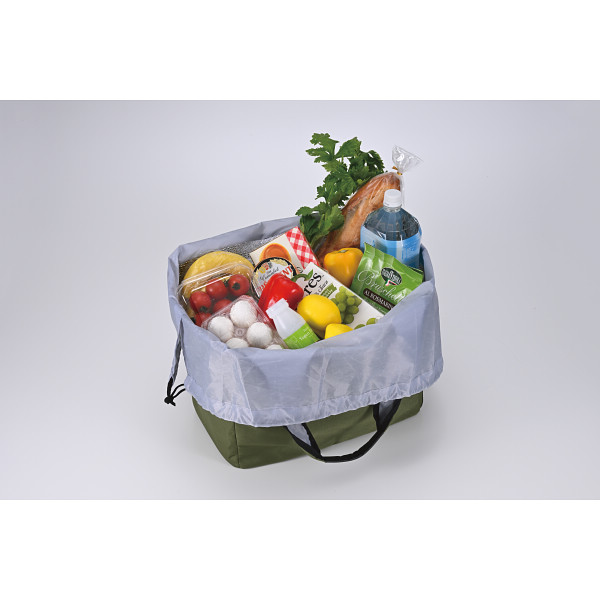 肩かけできて持ちやすい保冷買い物かごバッグのサムネイル画像1