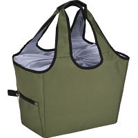 肩かけできて持ちやすい保冷買い物かごバッグ