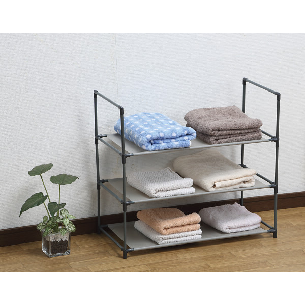 シューズ＆タオルラック３段のサムネイル画像1