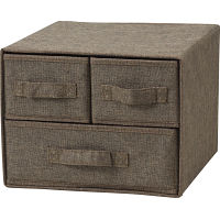 折りたたみ二段三ツ引タンス