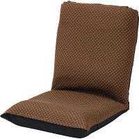 折りたたみ和風座椅子 ブラウン 