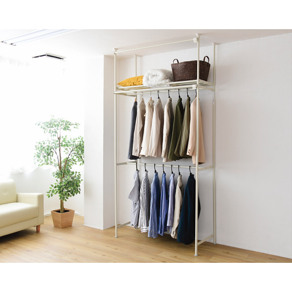 突っ張りクローゼットハンガーのサムネイル画像1