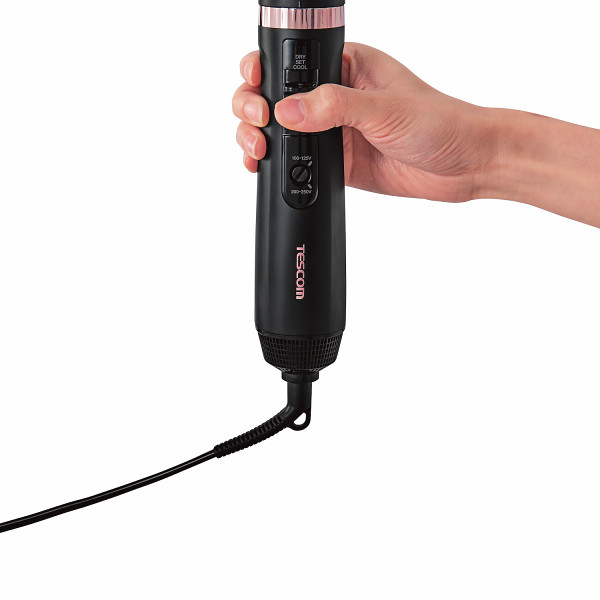 テスコム　カールドライヤー　マイナスイオン　国内・海外両用モデル ブラックのサムネイル画像1