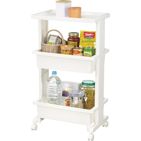 テーブルワゴン３段　プラスのサムネイル画像1