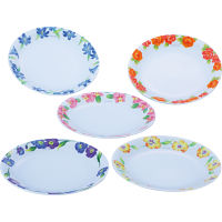 レインボーフラワー　パスタ皿セット