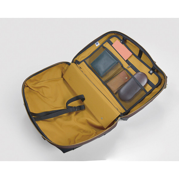 仕事人　ボストンバッグ ブラックのサムネイル画像1