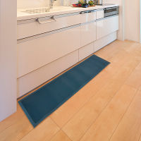 セキスイ　新素材「畳」のキッチンマット（１８０ｃｍ） ブルー 