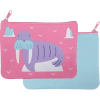 イッソ・エッコ　マルチポーチ ピンク・セイウチ 