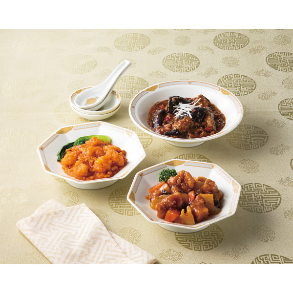大龍　海老チリ・酢豚・麻婆茄子１２食セットのサムネイル画像1