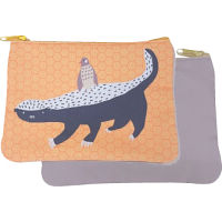 イッソ・エッコ　マルチポーチ ベージュ・ラーテル 