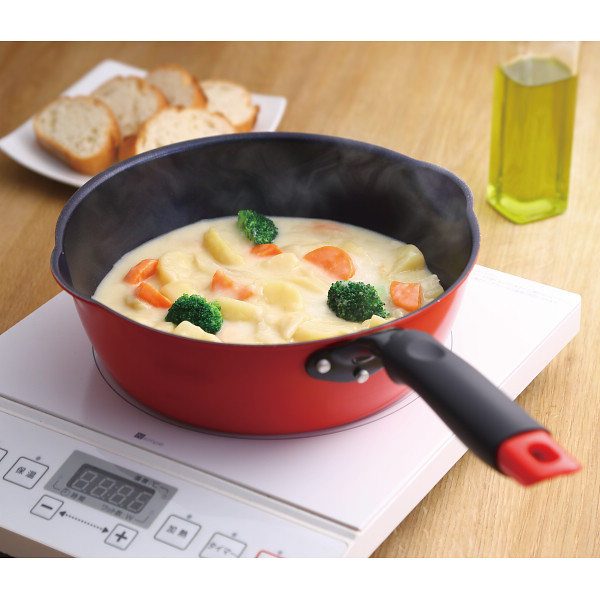 超深いいね　ダイヤモンドコートＩＨ対応両口フライパン（２４ｃｍ）のサムネイル画像1