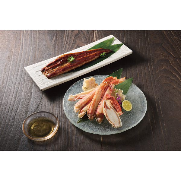 ずわいがにとうなぎセット（計５００ｇ）のサムネイル画像1