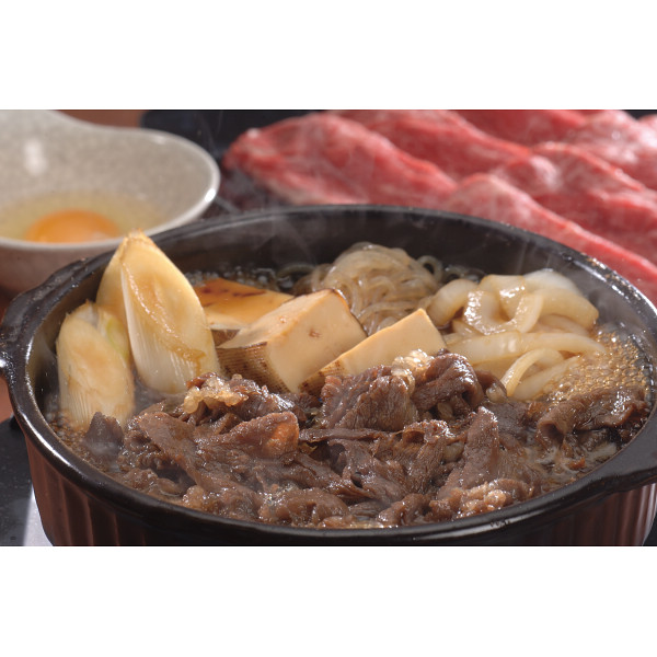 くまもとあか牛肩ロース・鹿児島黒牛モモ　すき焼き食べ比べセット（計１．２５ｋｇ）のサムネイル画像1