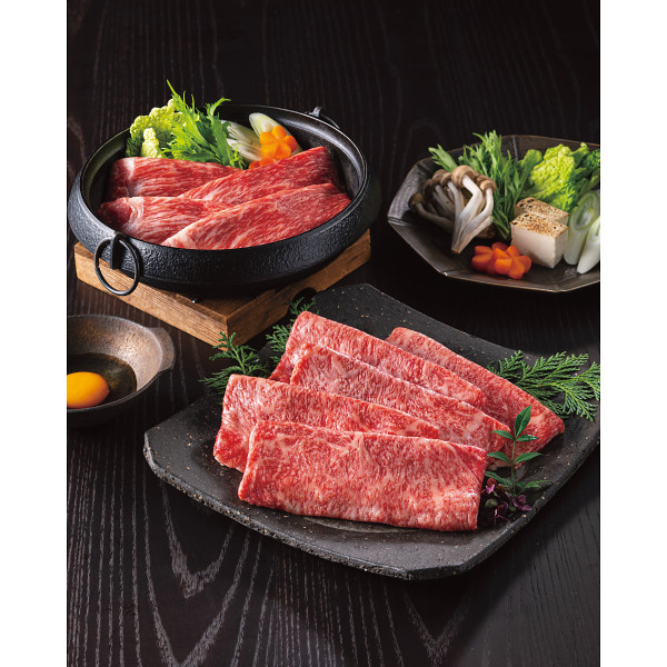 近江牛　肩ロース・モモ　すき焼き用（計７５０ｇ）のサムネイル画像1