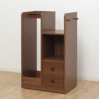 ランドセルハンガーラック（キャスター付） ブラウン 