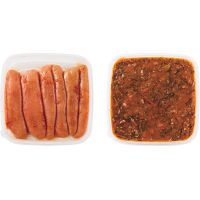 北海道産助惣鱈の卵使用　博多辛子明太子柚子風味と昆布明太