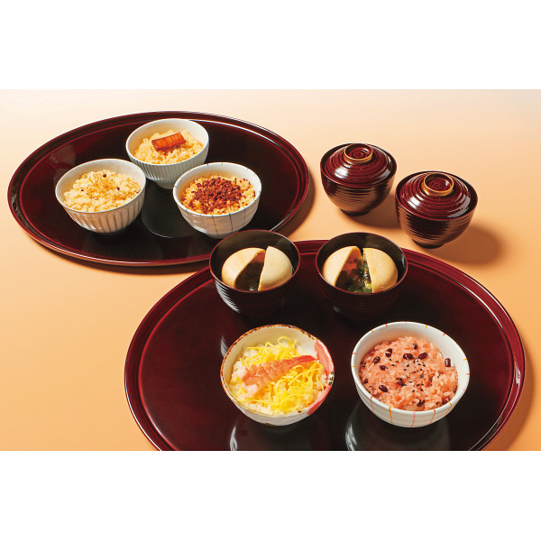 料亭の一膳御飯と最中スープ詰合せのサムネイル画像1
