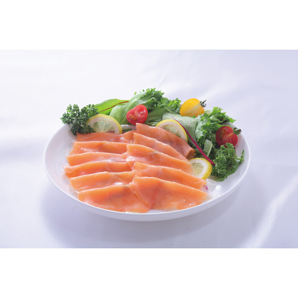 北海道産　秋鮭スモークサーモンのサムネイル画像1