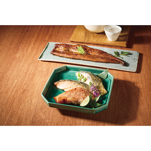 竹八あぶり西京漬（骨取り）＆うなぎ蒲焼き詰合せのサムネイル画像1