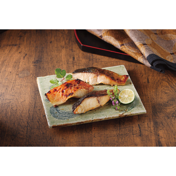 竹八　西京漬詰合せ（９切・骨取り切身使用）のサムネイル画像1