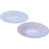 パールクリスタル　ペア盛皿