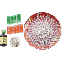 とらふく刺身セット