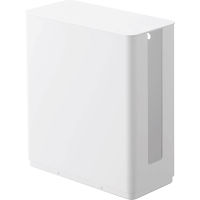 重ねられるスリム蓋付きルーター収納ケース