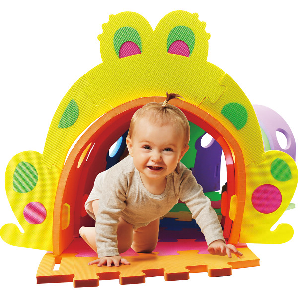 サンタトイズ　カエルさんのやわらかトンネルのサムネイル画像1