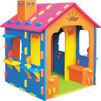 サンタトイズ　えんとつ屋根のやわらかハウス