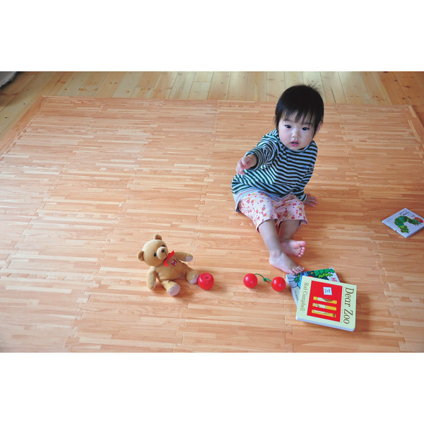 リトルプリンセス　抗菌フロアーマット ナチュラルウッドのサムネイル画像1