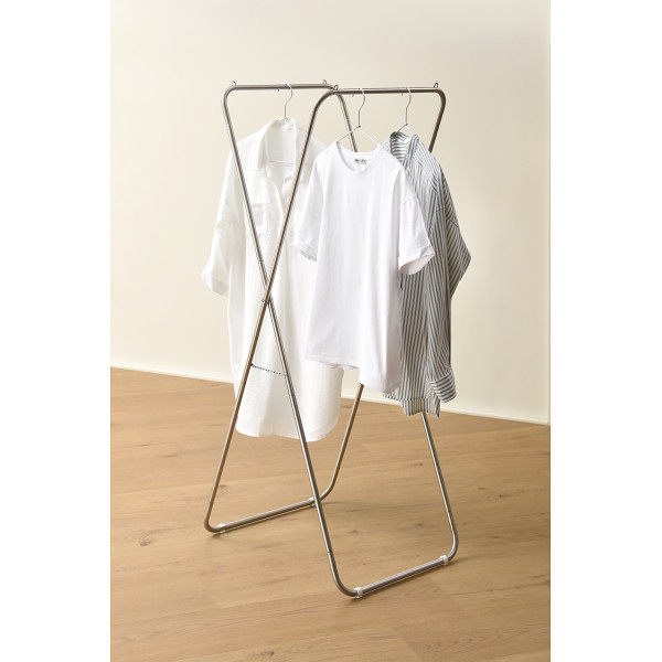 マイドライＩＩＩ　Ｘ型室内物干し（スリム）のサムネイル画像1