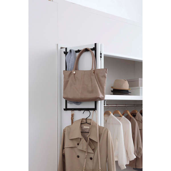 高さ調節ドアハンガー ブラックのサムネイル画像1