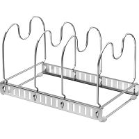 アンドキット　調節できるフライパンスタンド